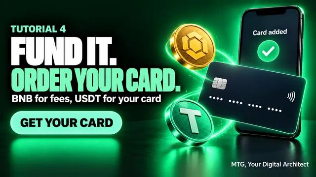 How to fund your wallet with BNB and USDT and order your Bellver Card, video thumbnail