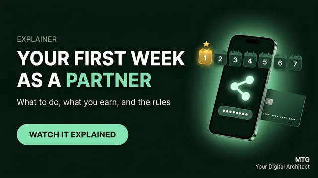 Your first week as a partner: explainer video thumbnail
